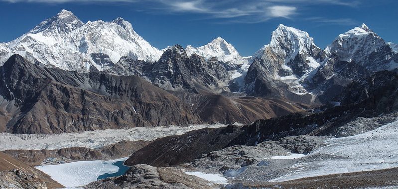 Renjo La Pass to Mount Everest, Nepal