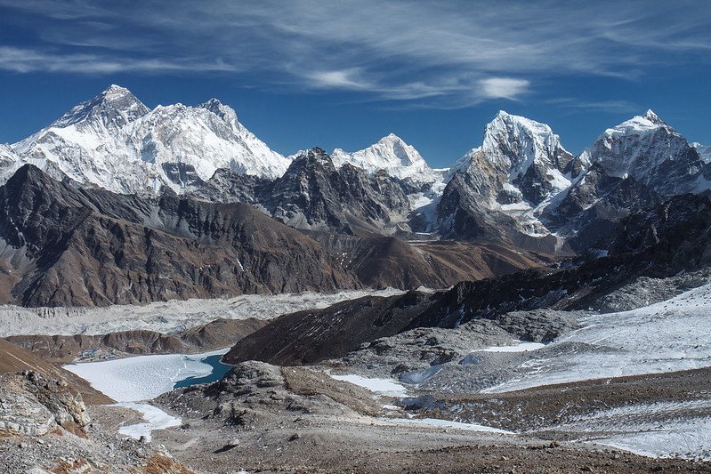 Renjo La Pass to Mount Everest, Nepal