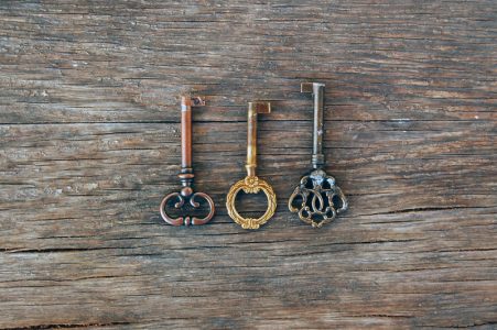 Image: three keys