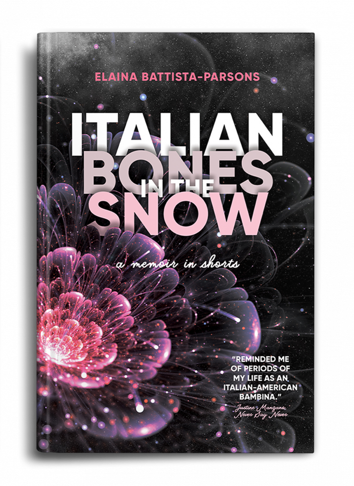 Bogomslag: Italian Bones in the Snow af Elaina Battista-Parsons